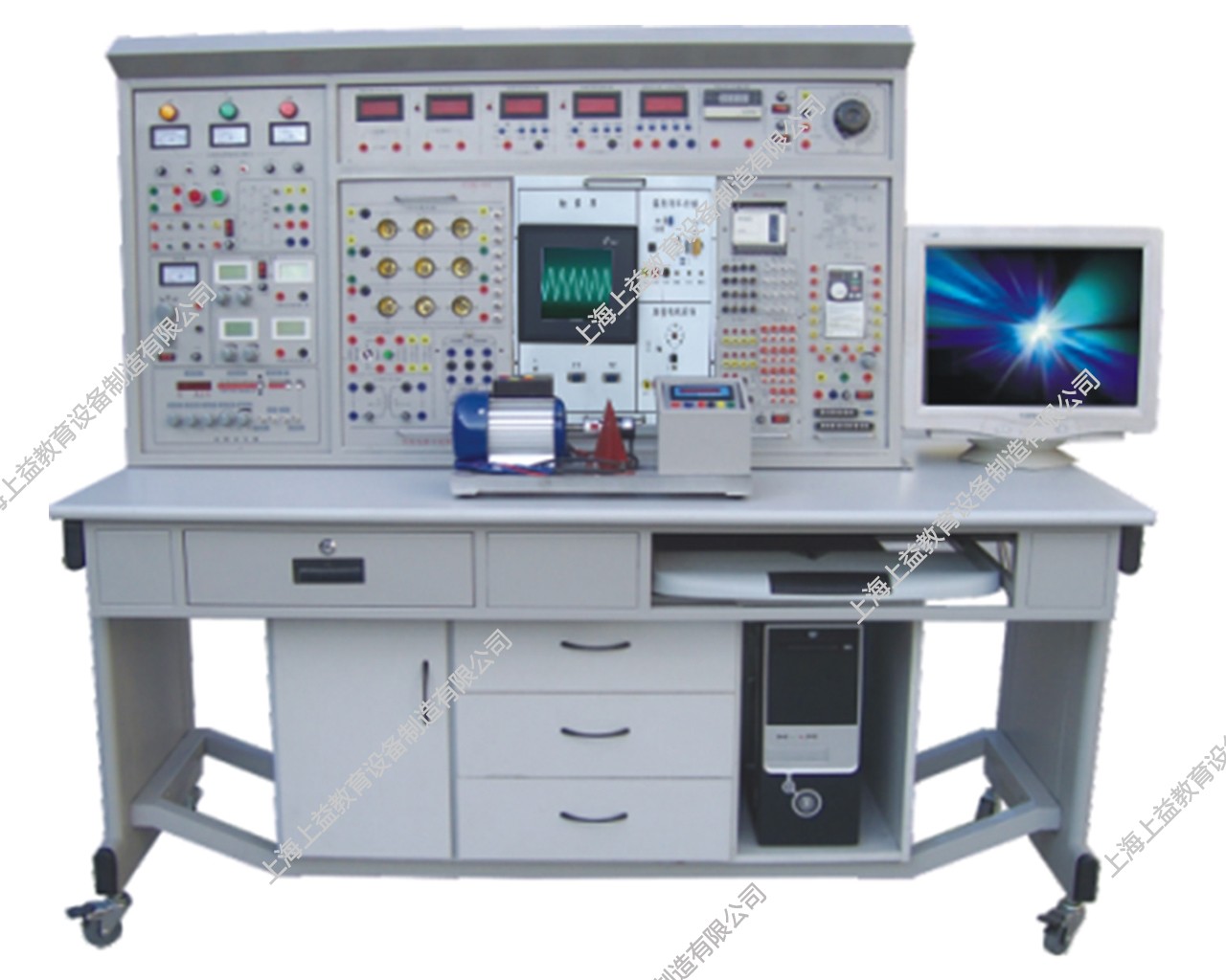 SYGXK-800E高性能电工电子电拖及自动化技术实训与考核装置