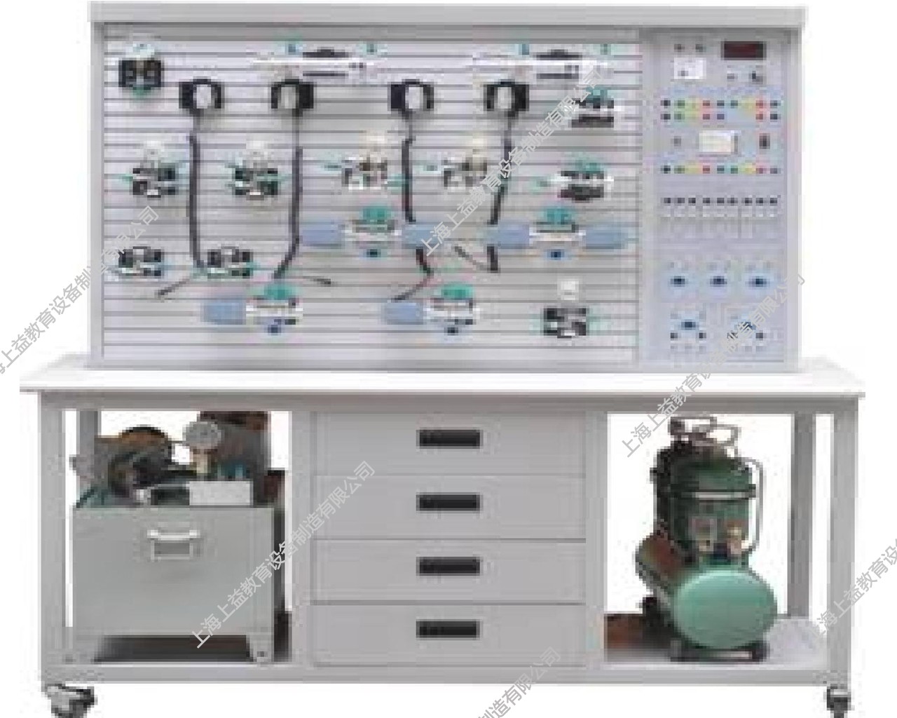 SYQYP-01B透明液压与气压传动PLC综合实训装置